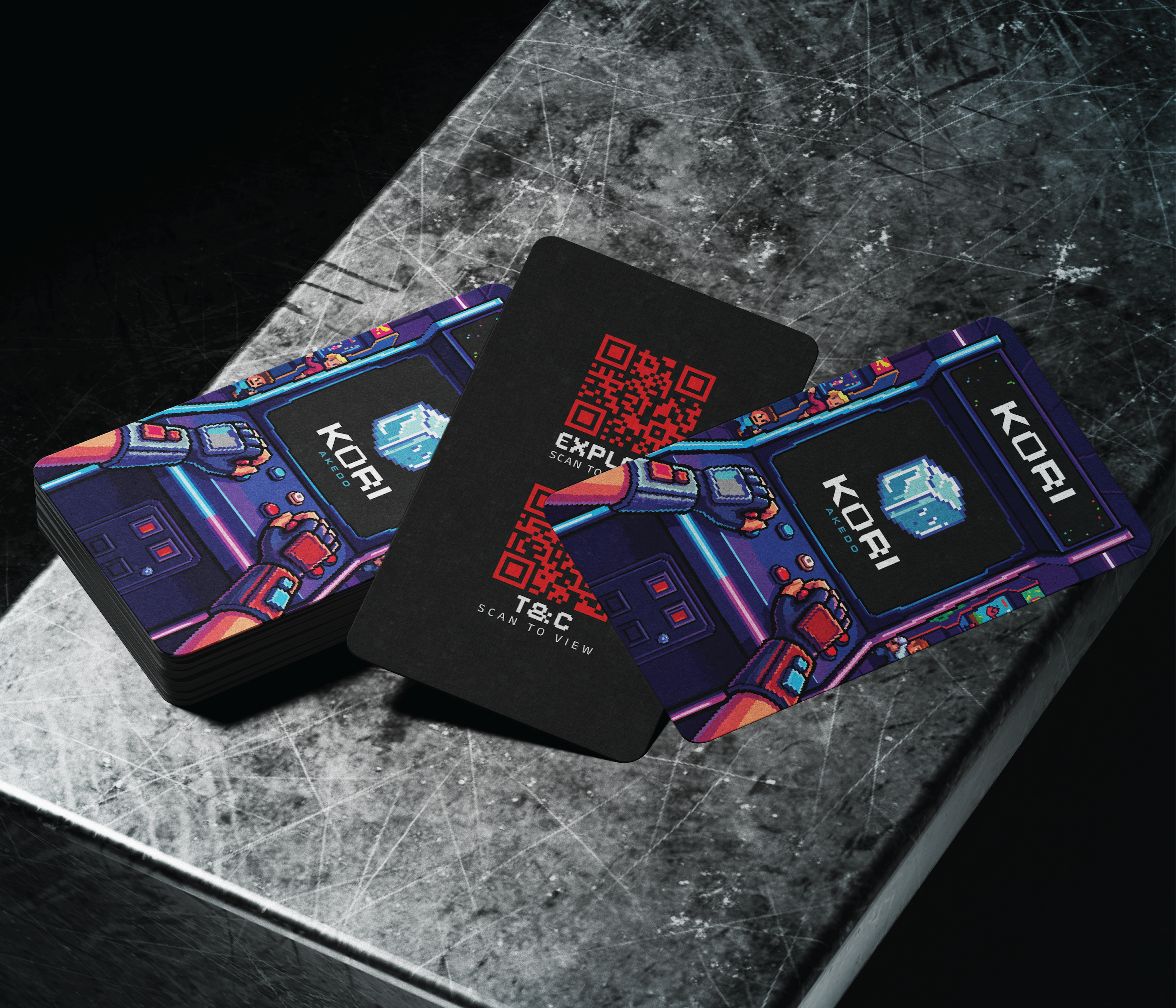 Kori Akedo, membership cards