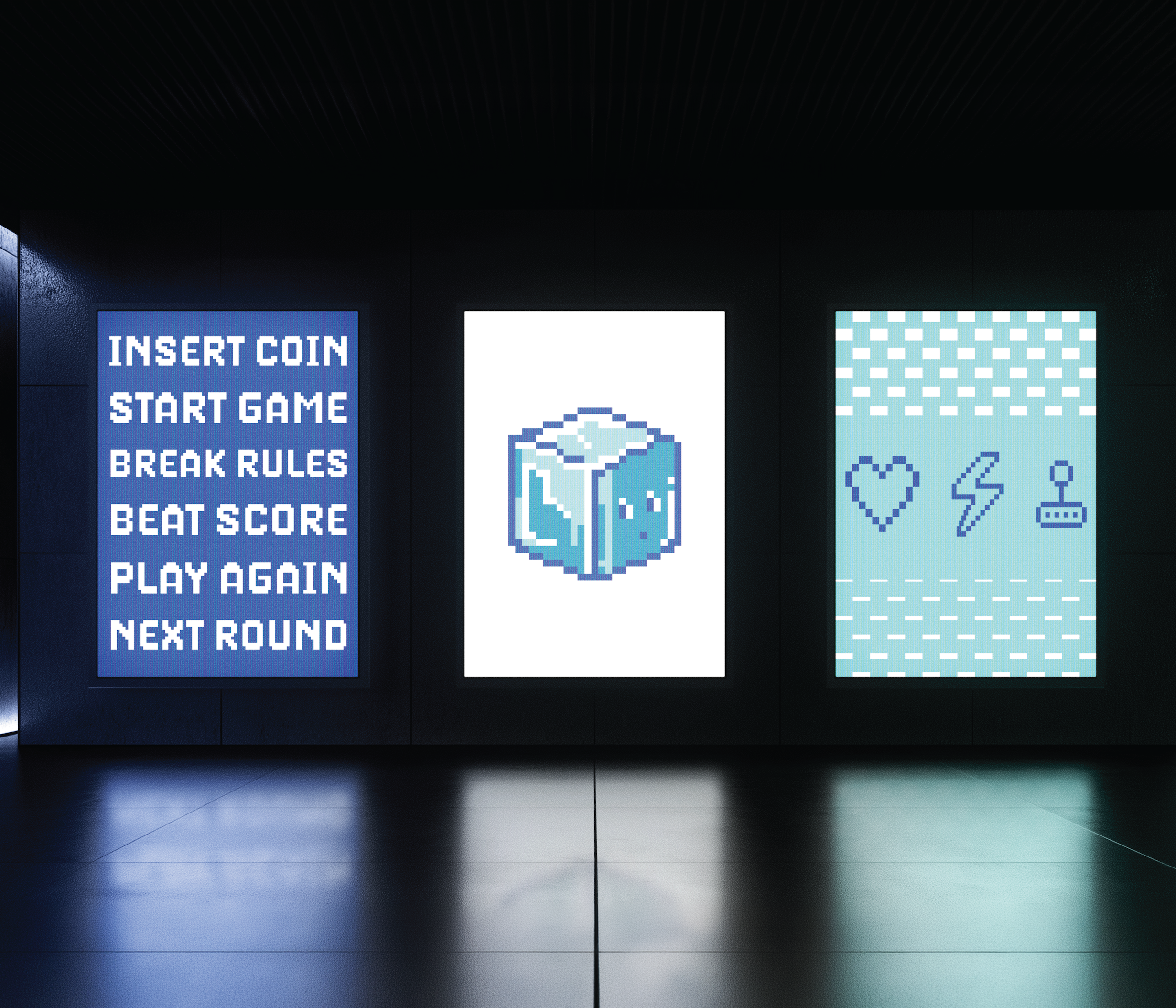 Kori Akedo, interior lightbox panels