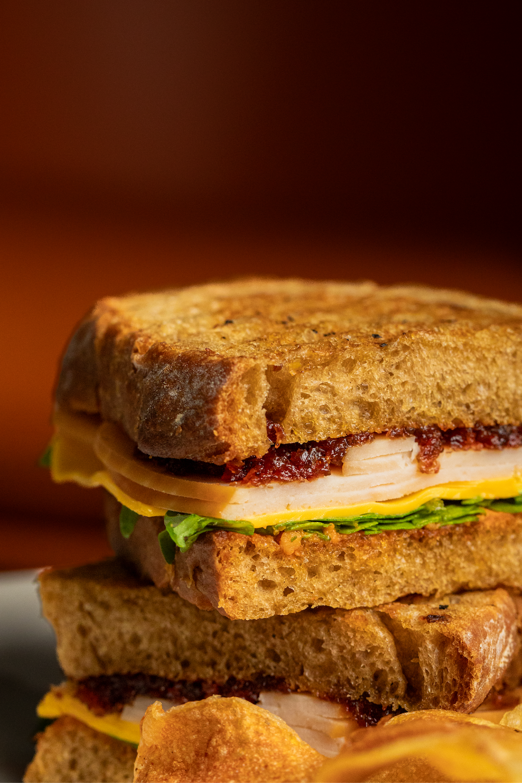 The Mark, toasted sandwich photography