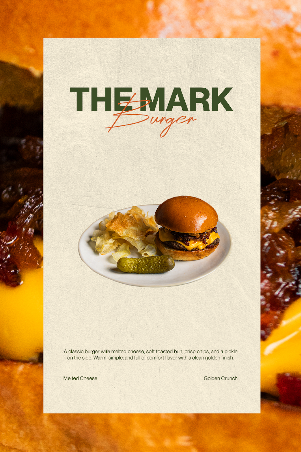 The Mark, burger campaign post